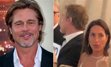 Brad Pitt goes on dinner date with rumoured girlfriend Ines de Ramon in ...