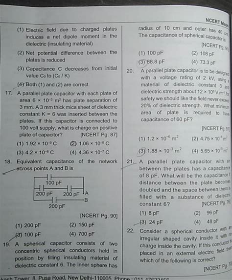 Image result for Equivalent Capacitance Examples