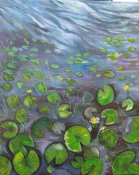 Lily Pad Painting