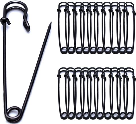 Amazon.com: OLSSCMLO Safety Pins, 4" Large Safety Pins, Set of 20 ...