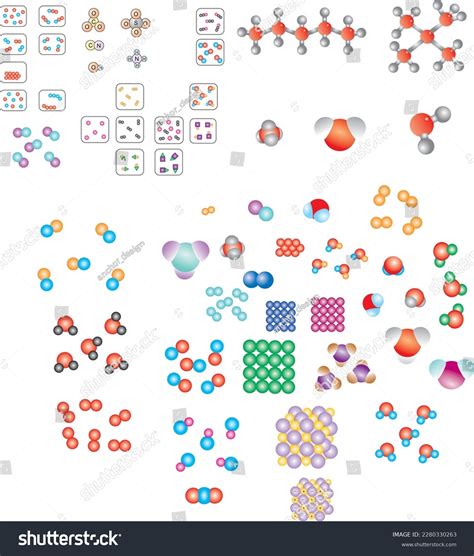 Granular Structure Matter Science Vector Stock Vector (Royalty Free) 2280330263 | Shutterstock
