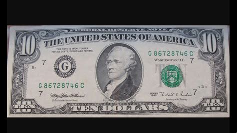 Old Ten Dollar Bill