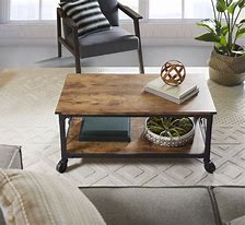 Image result for Rustic Weathered Pine Coffee Table