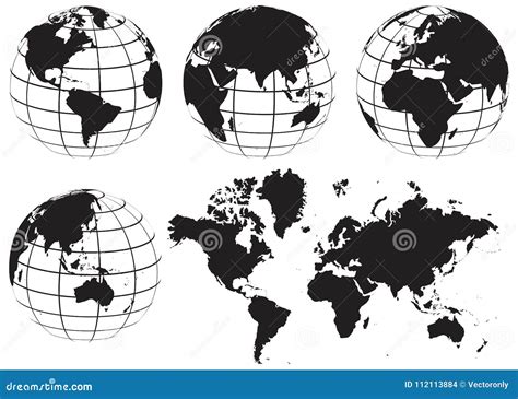 Globe Map Vector 的图像结果