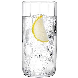 Buy Pasabahce LEIA Long Drink Water Juice Glass Tumbler - Set of 6 (310 ...