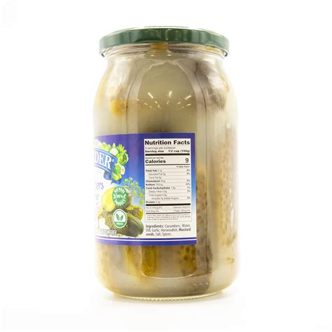 BELVEDER 31.74oz CUCUMBERS IN BRINE - European Food Express