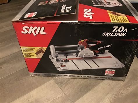 SKIL 7.0A SKILSAW-Flooring Saw 3601-02 With Original Box | eBay