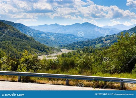 Mountain Landscape of Cirone Pass, Toscano Emiliano Park in Parma ...