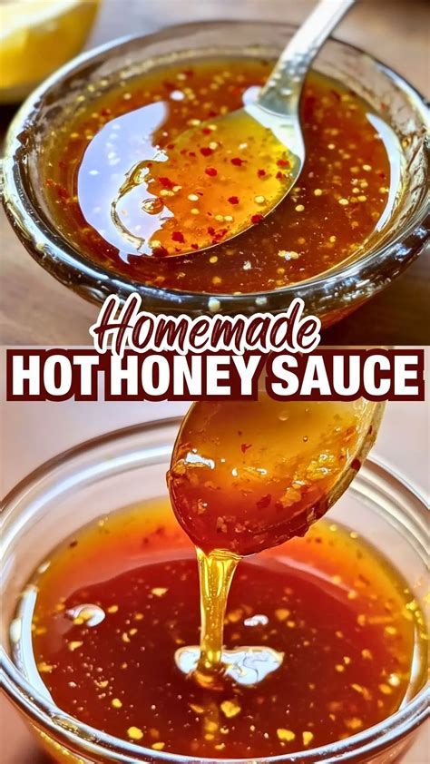 Spicy Homemade Hot Honey Sauce Recipe – The Yummy Journey: Easy Dinner ...
