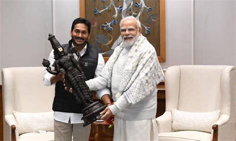 Polavaram arrears to 77k tonne rice: Jagan meets PM Modi, submits wish list