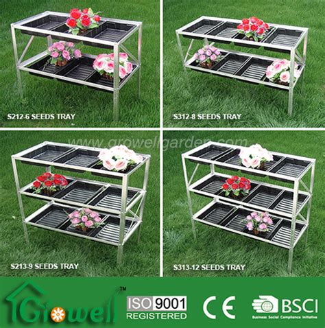 China Aluminium Seed Trays Shelving for Greenhouse - China Shelving, Garden