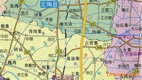 菏泽地图高清版大地图下载 - 菏泽市最新地图 - 实验室设备网
