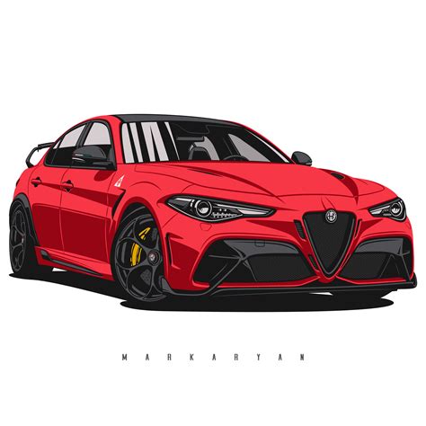 ArtStation - Alfa Romeo Giulia GTA