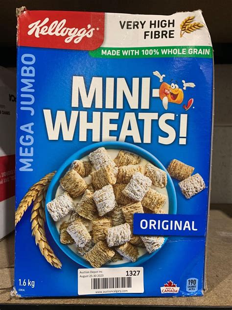 Kellogg's Mini Wheats Mega Original 1.6KG