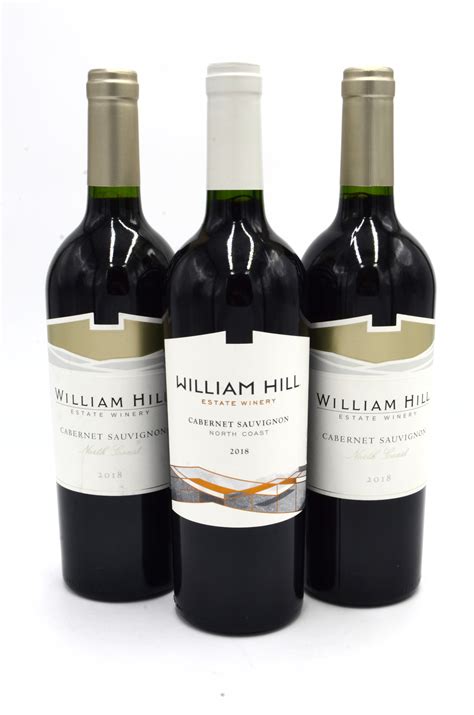 2018 William Hill Estate Winery Cabernet Sauvignon, North Coast – Wine ...
