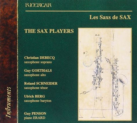 Buy Singelee; Demersseman: The Sax Players Online at Low Prices in ...
