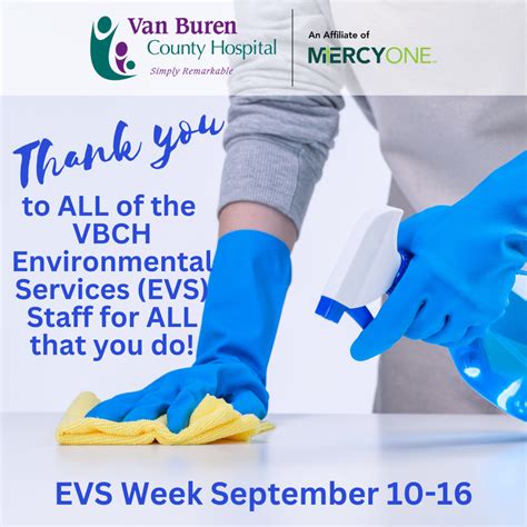 It's EVS Week! - Van Buren County Hospital
