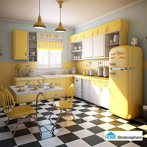 24 Retro 1950s Kitchen Designs | Retro kitchen, Kitchen interior, Retro ...