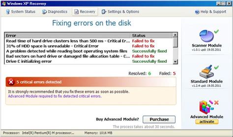 Image result for Windows XP OS Recovery