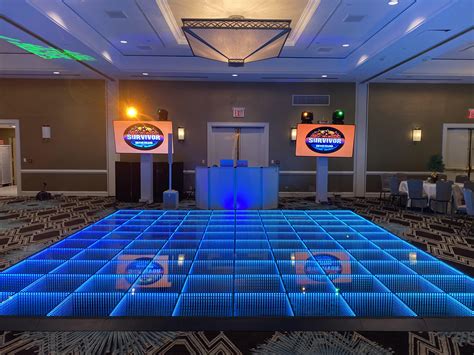 Led Infinity Light Up Dance Floor - Las Vegas