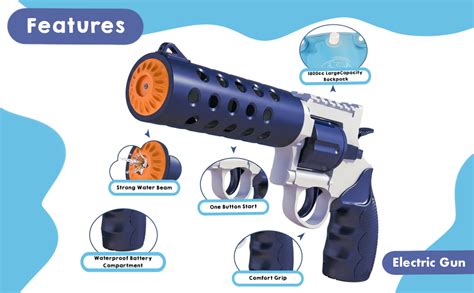 Buy SNAPTRON Electric Water Gun Toy with Automatic Water Absorption ...