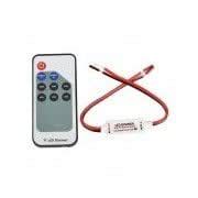433.92MHz DC 5V~24V 12A RF Single Color Dimmer Controller - White + Red ...