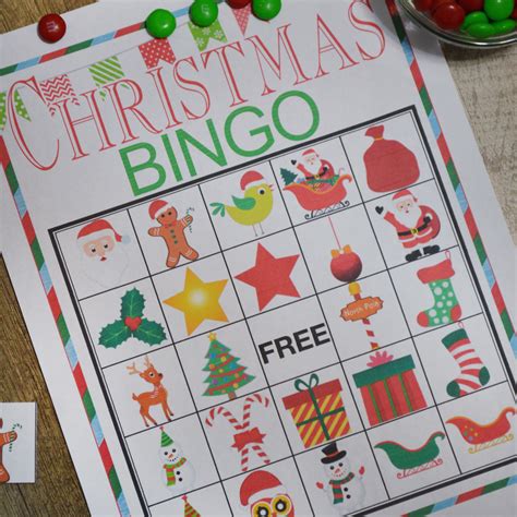 11 Free, Printable Christmas Bingo Games for the Family