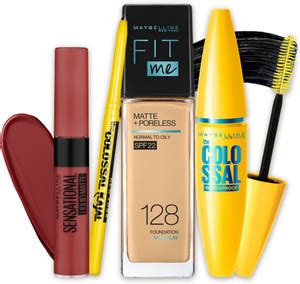 MAYBELLINE NEW YORK InstaWeddings Kit-FitMe Foundation128+Colossal ...