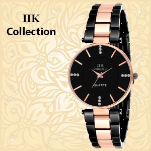 IIK COLLECTION Analog Women's Watch Stainless Steel Dial Wrist Watches ...