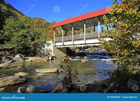 Bridge on Chimney Rock Road NC Stock Photo - Image of mountains ...