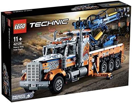 Buy LEGO Technic Heavy-Duty Tow Truck 42128 Model Building Kit (2,017 ...