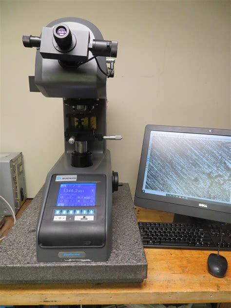 Buehler Micromet 6040 Knoop Vickers Microhardness Tester Calibrated ...