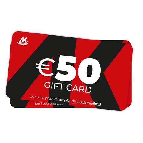 AK Gift Card €50 - Voucher Digitale da spendere sul sito di AK ...