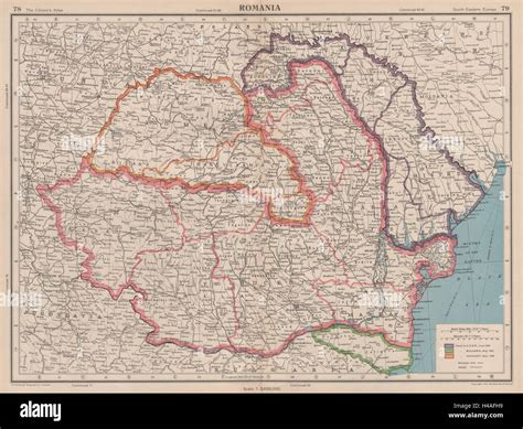 Romania Map 1940 Romania's Geographic Challenge