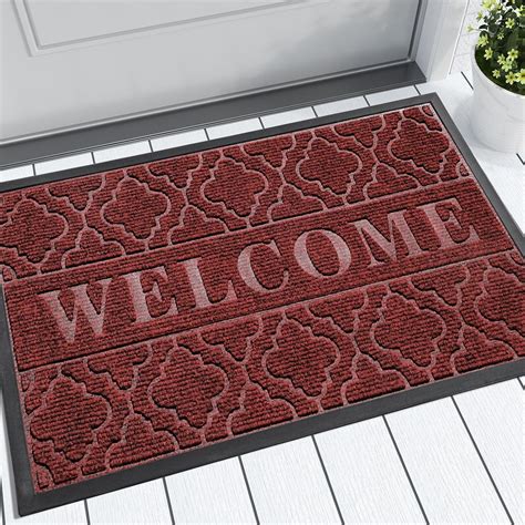 Amazon.com : Yimobra Welcome Mat Outdoor Indoor, All-Season Waterproof ...