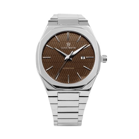 Buy Black and Silver Watches for Men in India at Best Prices – SansiMayo