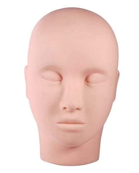 Bella Faccia Lash Mannequin Dummy Head for Makeup Practice, Face Makeup ...