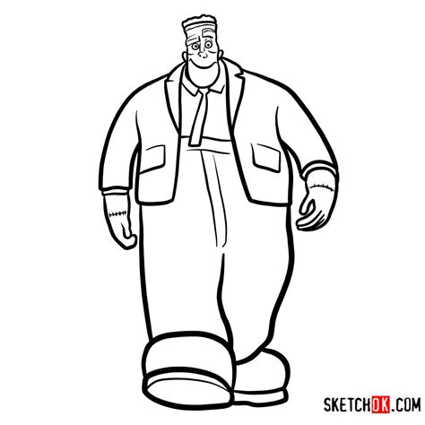 How to Draw Frankenstein - Hotel Transylvania's Gentle Giant