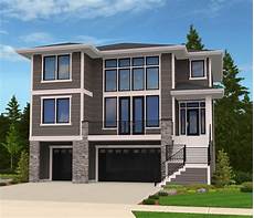 sloping house plans modern house plan for front sloping lot 85102ms sloping house plans modern house plan for front sloping lot 85102ms