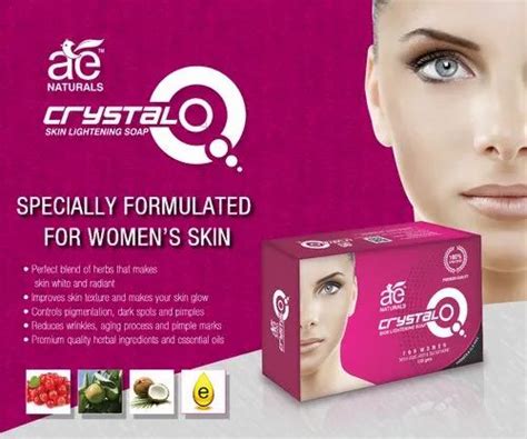 Bath Soaps - Ae Naturals Crystal Q Skin Whitening Soap For Men With ...