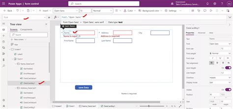 Image result for Power Apps Form Control