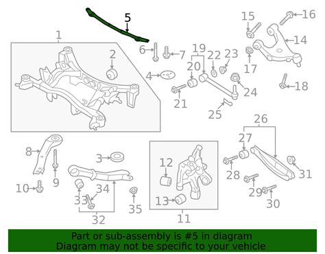 2015-2021 Subaru Support 20157VA020 | Subaru Parts Guys