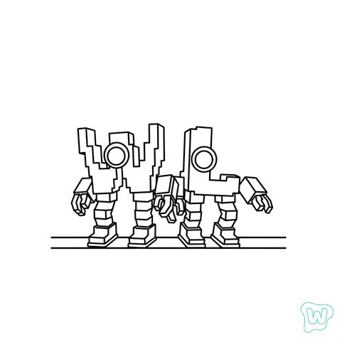 12 W Or L Para Colorear - Dibujos Gratis Para Niños