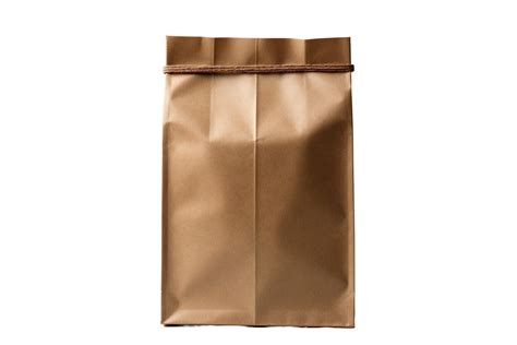 AI generated brown paper bag on transparent background 36526850 PNG