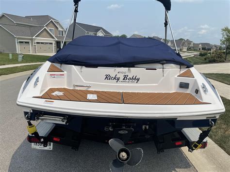 Finally got a name on the boat… Ricky Bobby, I wanna go fast! : r ...