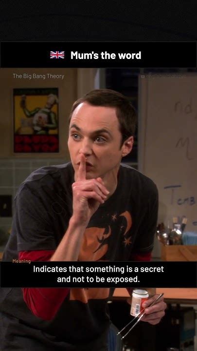 Mum's the word - Meaning and Examples of Use - YouTube