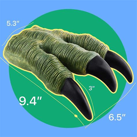 Buy BLABAY Jurassic Dinosaur Velociraptor Claws Hands Paws Toys 2 PCS ...