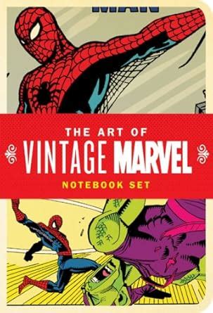 The Art of Vintage Marvel: Notebook Set : Marvel Comics: Amazon.in: Books