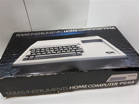 Texas Instruments TI-99/4A Home Computer in Original Box 1983 New in Box Vintage - Etsy