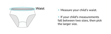 Size Chart - Girls Underwear 1-12